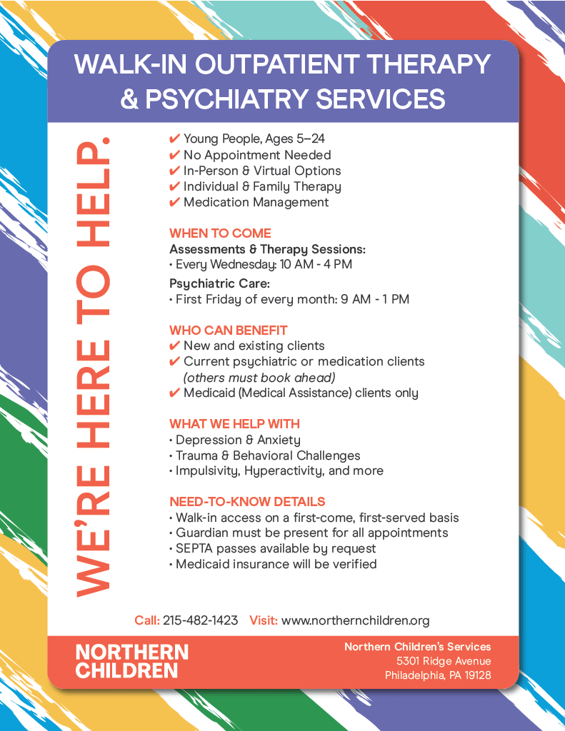 Fall 2025 Outpatient Flyer