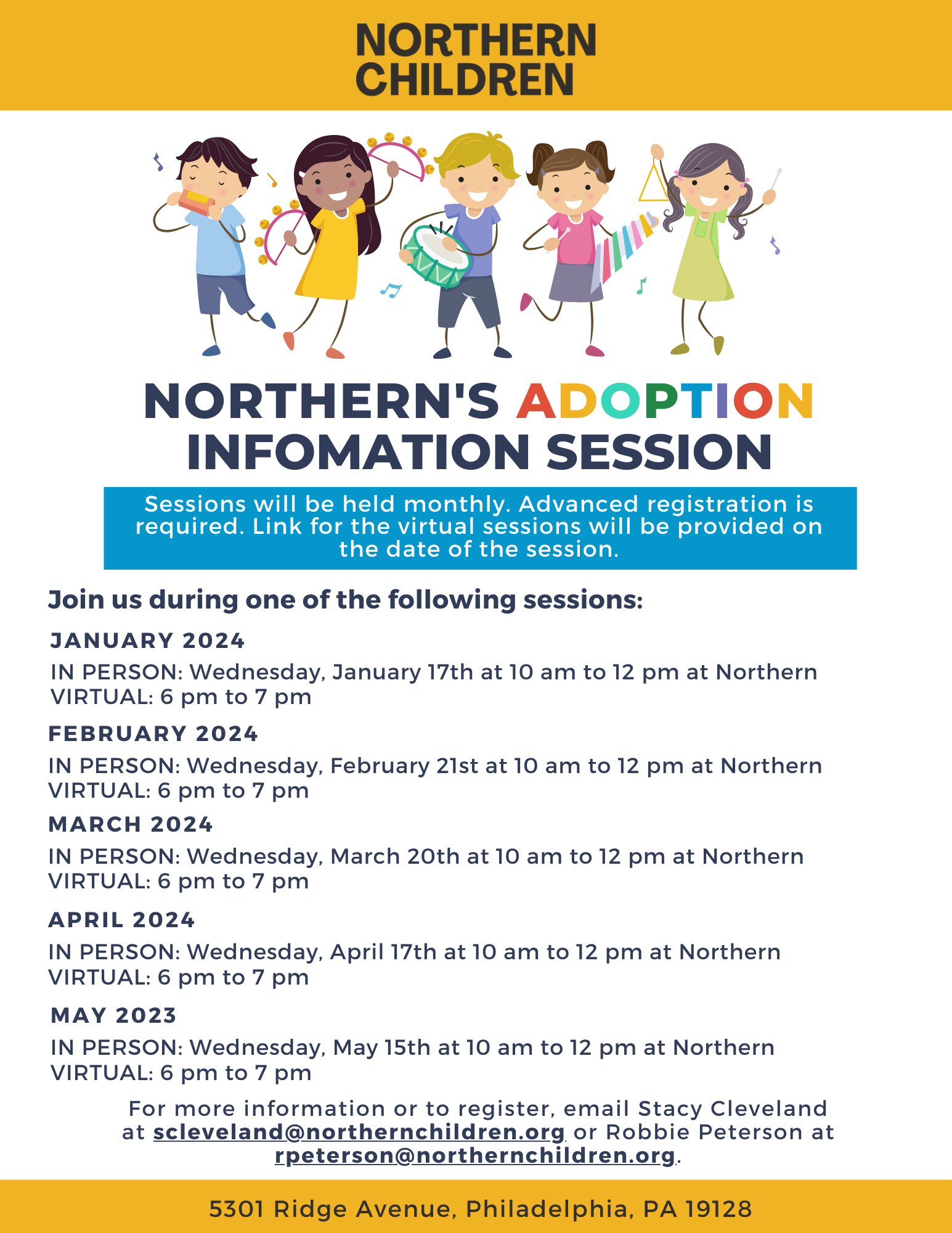 Northern Adoption Flyer